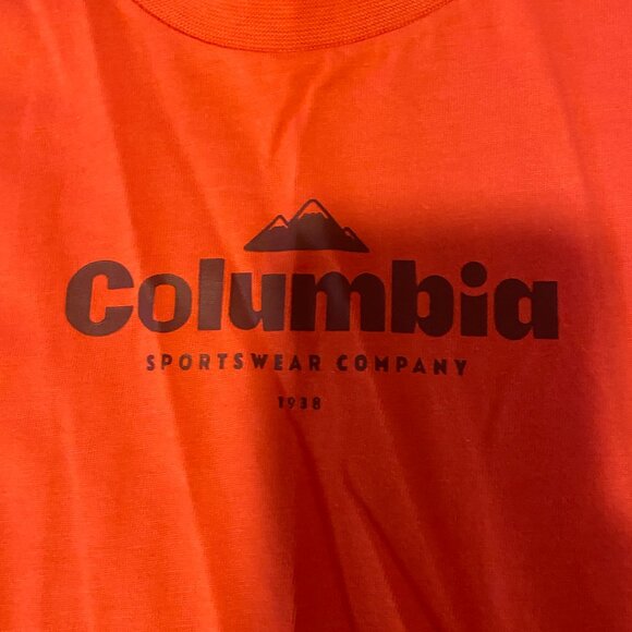 Columbia NWT, women's size 3X, North Cascades Tank top in orange. - Picture 3 of 7